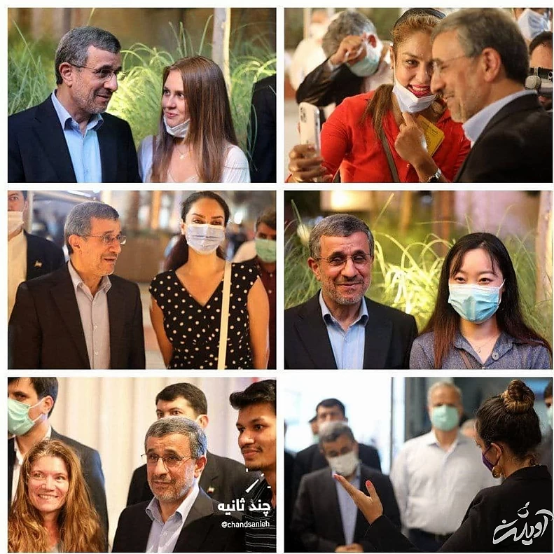 احمدی نژاد در دبی